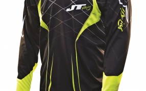 Camisa JT Racing Evolve Lite Lazer PT/VD
